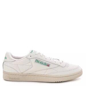 Reebok White and Green Sneakers